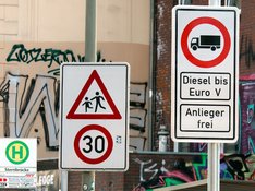 Dieselfahrverbot Stresemannstraße, Hamburg