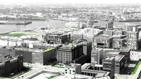 Hamburg Überseequartier Luftaufnahme  (n. e. Foto v. Dirtsc, CC 3.0)